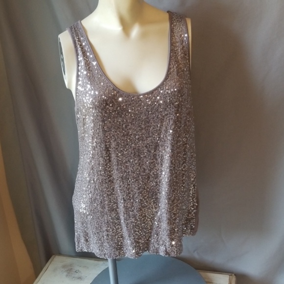 a.n.a Tops - ❤3/$24A.N.A. SEQUIN TANK
